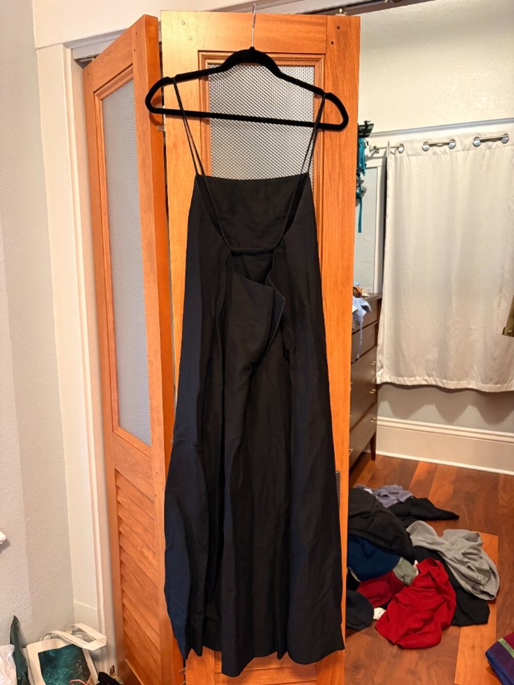 Banana Republic: Silk-Linen Maxi Dress - Picture 4 of 5